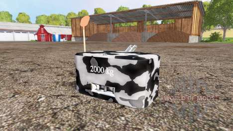 Weight v1.1 for Farming Simulator 2015