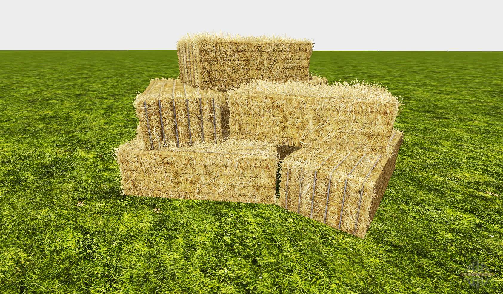 how to bale hay in farming simulator 2014