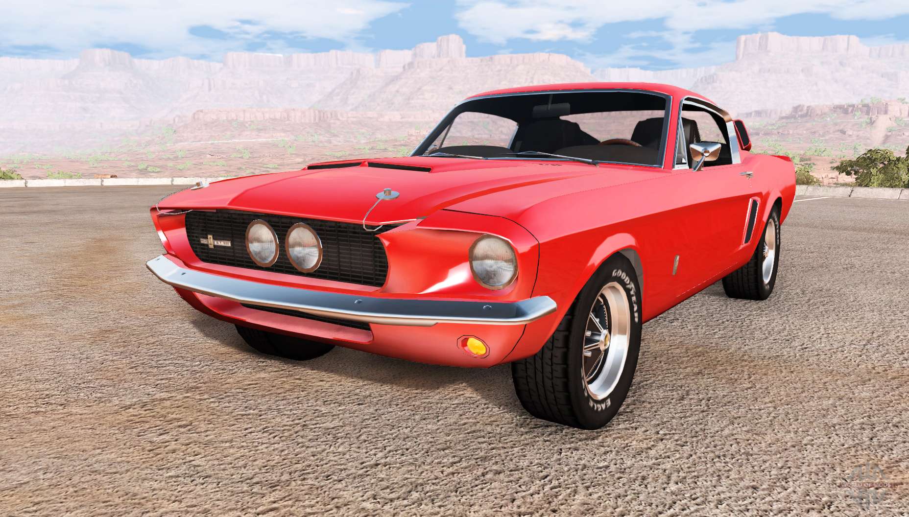 beamng drive mustang