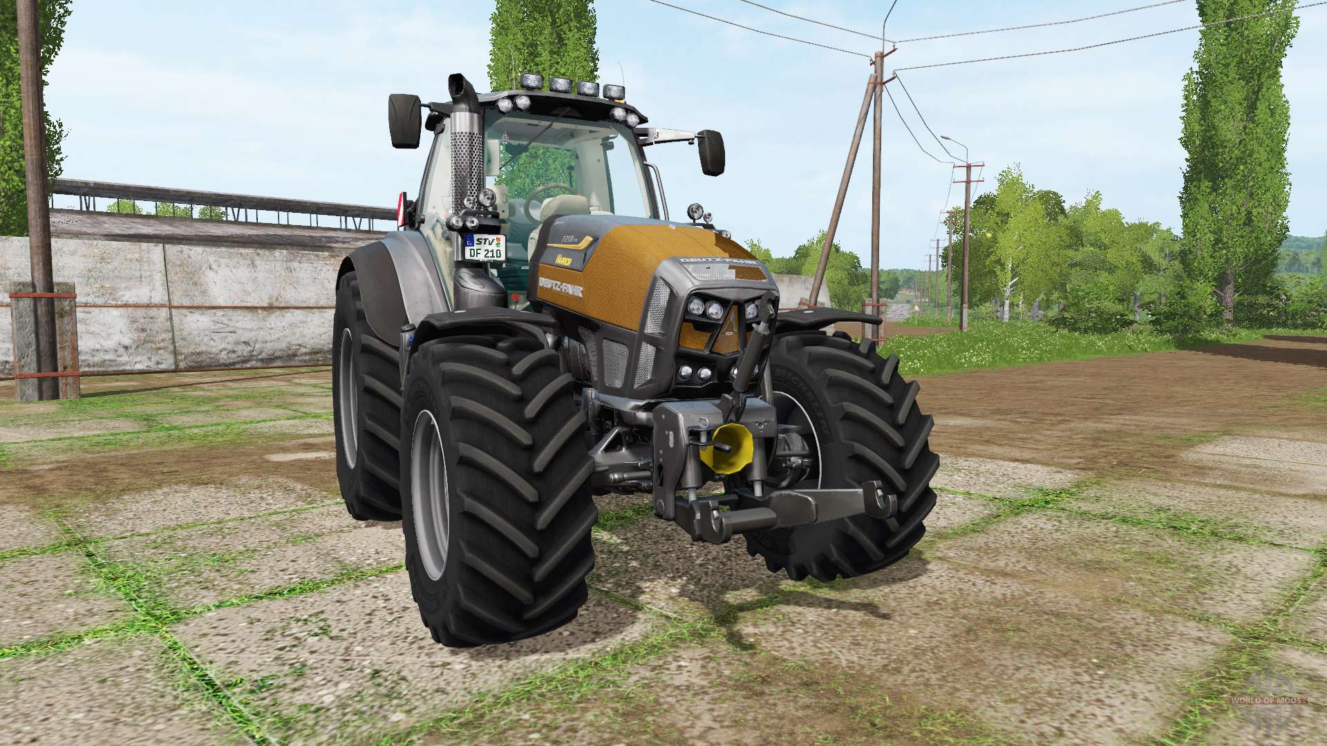 Deutz-Fahr Agrotron 7210 TTV warrior for Farming Simulator ... deutz fuel filters 