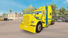 Blue streak skin for the truck Peterbilt 389 for American Truck Simulator