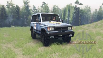 The UAZ 3170 Simbir for Spin Tires