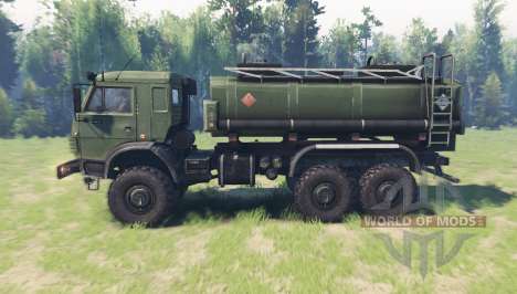 KamAZ 53501 for Spin Tires