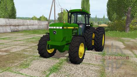 John Deere 4560 v1.2 for Farming Simulator 2017