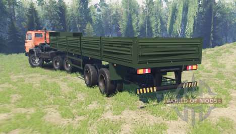 KamAZ 5510 for Spin Tires