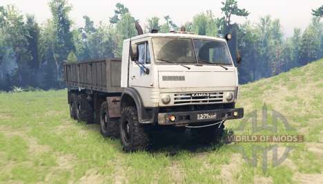KamAZ 6350 Mustang for Spin Tires