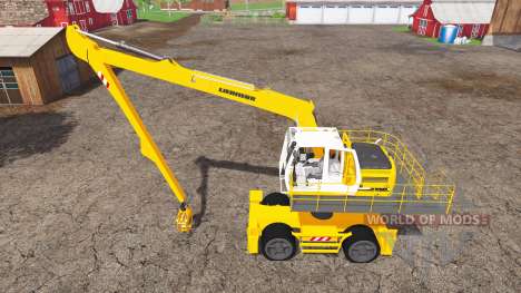 Liebherr A900C long reach for Farming Simulator 2015
