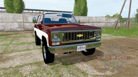 Chevrolet K5 Blazer 1973 for Farming Simulator 2017