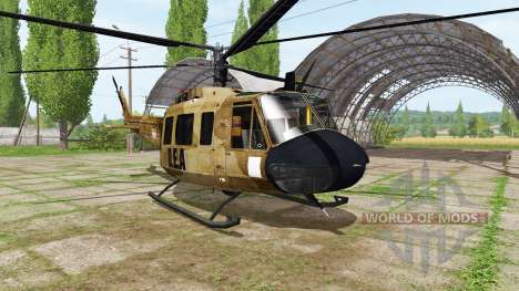 Bell UH-1D skycrane for Farming Simulator 2017