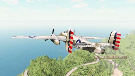 North American B-25 Mitchell v5.3.1 for BeamNG Drive