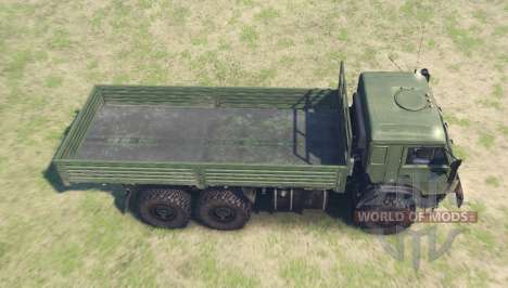 KamAZ 53501 for Spin Tires