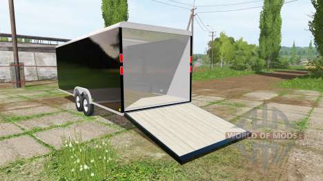Enclosed trailer for Farming Simulator 2017