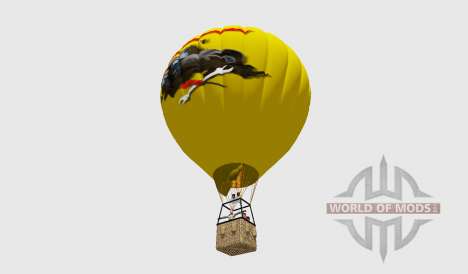 Hot air balloon for Farming Simulator 2015
