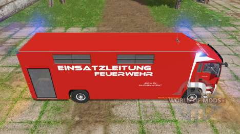 MAN TGS Feuerwehr-Einsatzleitung for Farming Simulator 2017