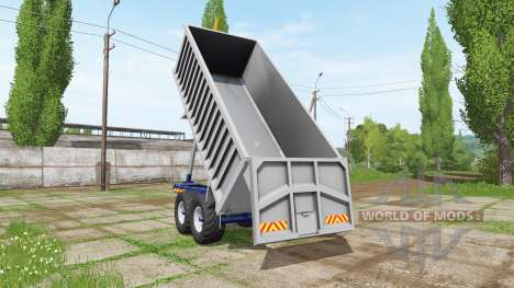 Aluminum trailer for Farming Simulator 2017