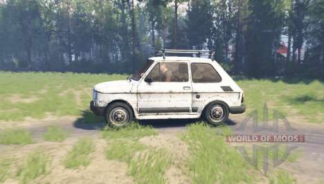Fiat 126p for Spin Tires