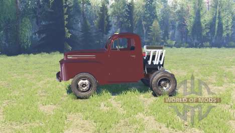 Ford F-6 1950 Stubby Bob for Spin Tires