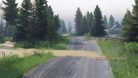 The flooded earth for Spin Tires