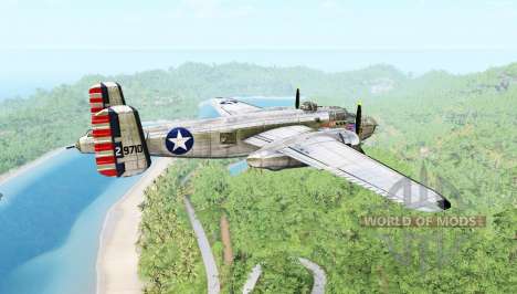 North American B-25 Mitchell v5.3.1 for BeamNG Drive