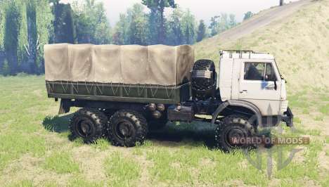 KamAZ 43102 for Spin Tires