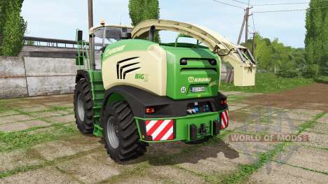 Krone BiG X 580 dynamic hoses for Farming Simulator 2017