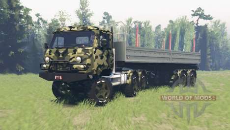 UAZ 33036 6x6 for Spin Tires