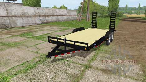 Platform trailer v1.1 for Farming Simulator 2017