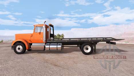 Gavril T-Series rollback flatbed tow truck for BeamNG Drive
