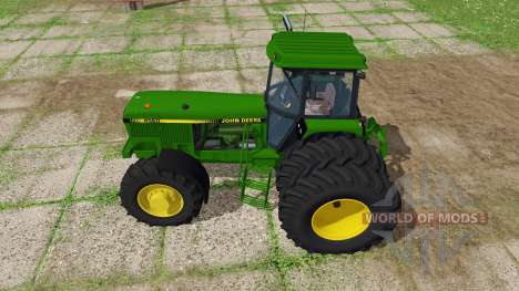 John Deere 4560 v1.2 for Farming Simulator 2017