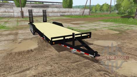 Platform trailer for Farming Simulator 2017