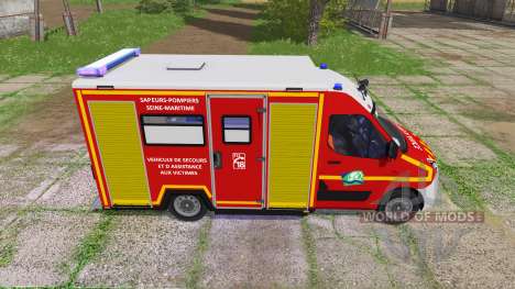 Renault Master Ambulance for Farming Simulator 2017