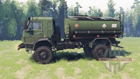 KamAZ 4350 for Spin Tires