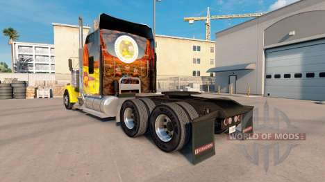 Skin New Mexico on the truck Kenworth W900 for American Truck Simulator