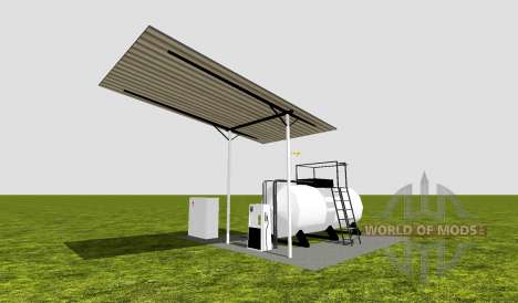 Gas station for Farming Simulator 2017