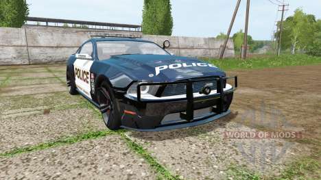 Ford Mustang Shelby GT Seacrest County Police for Farming Simulator 2017