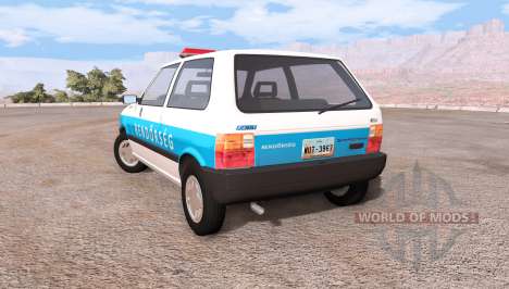 Fiat Uno hungarian police for BeamNG Drive