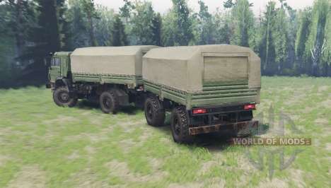 KamAZ 4350 for Spin Tires