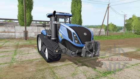 New Holland T7.315 TerraTrac v1.15 for Farming Simulator 2017