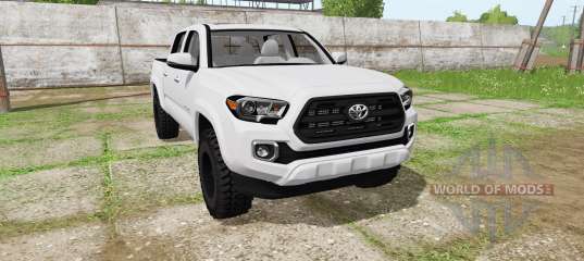Toyota Tacoma Double Cab 2016 for Farming Simulator 2017