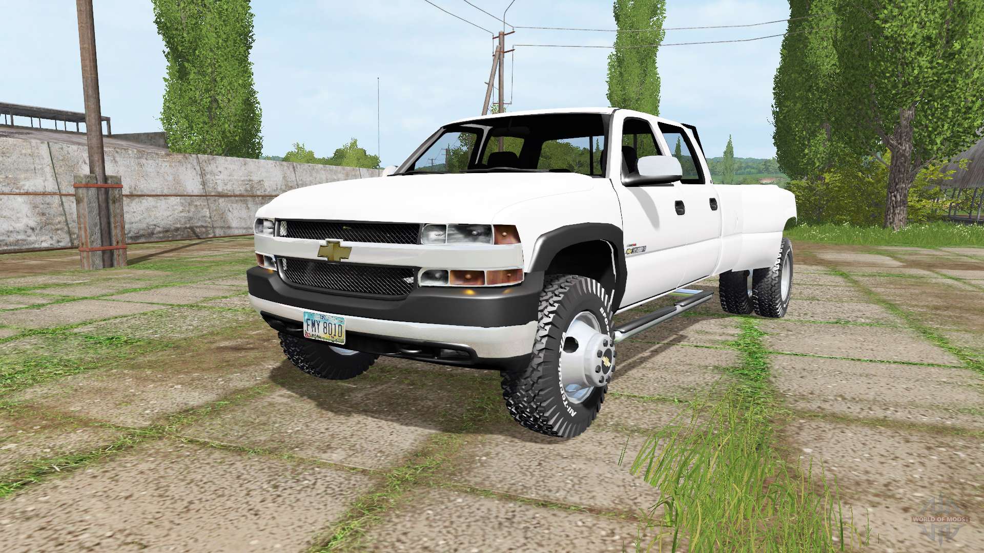 Chevrolet Silverado 3500 Crew Cab Dually 2001 for Farming Simulator 2017