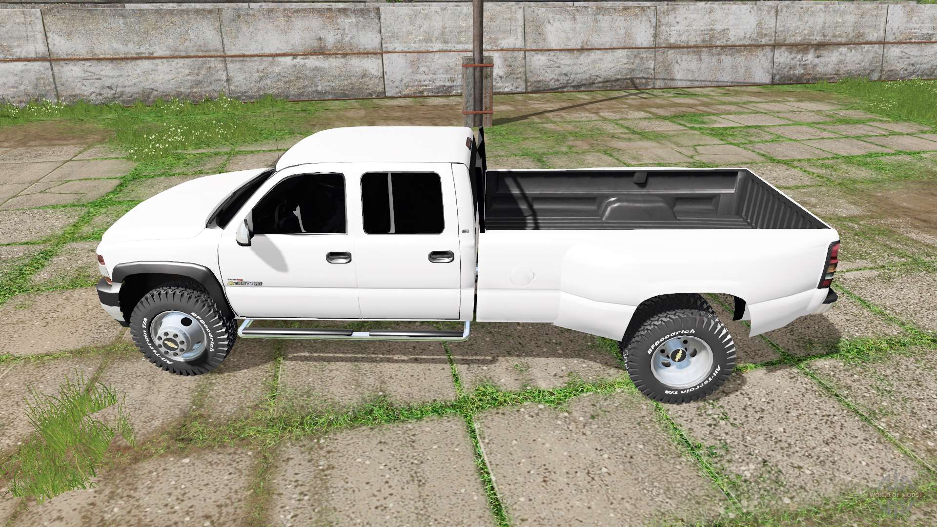 Chevrolet Silverado 3500 Crew Cab Dually 2001 For Farming Simulator 2017