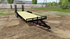Platform trailer for Farming Simulator 2017