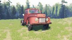 Ford F-6 1950 Stubby Bob for Spin Tires