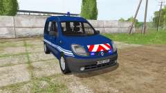Renault Kangoo Gendarmerie for Farming Simulator 2017