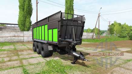 JOSKIN DRAKKAR 8600 black and green for Farming Simulator 2017