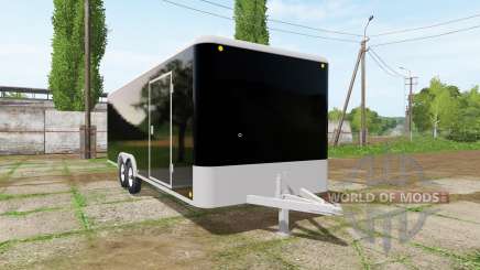 Enclosed trailer for Farming Simulator 2017