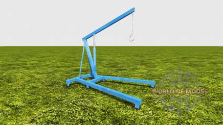 Hoisting crane for Farming Simulator 2017