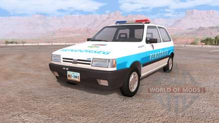 Fiat Uno hungarian police for BeamNG Drive