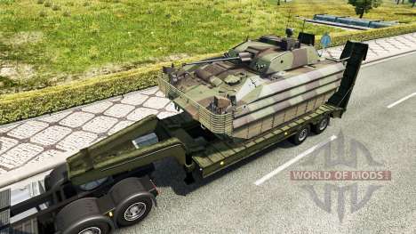 Military cargo pack v2.0 for Euro Truck Simulator 2
