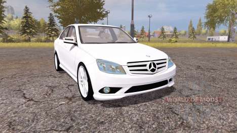 Mercedes-Benz C350 Sport (W204) for Farming Simulator 2013